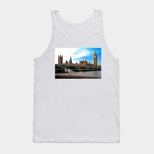 Big Ben Houses of Parliament Westminster Bridge London Tank Top